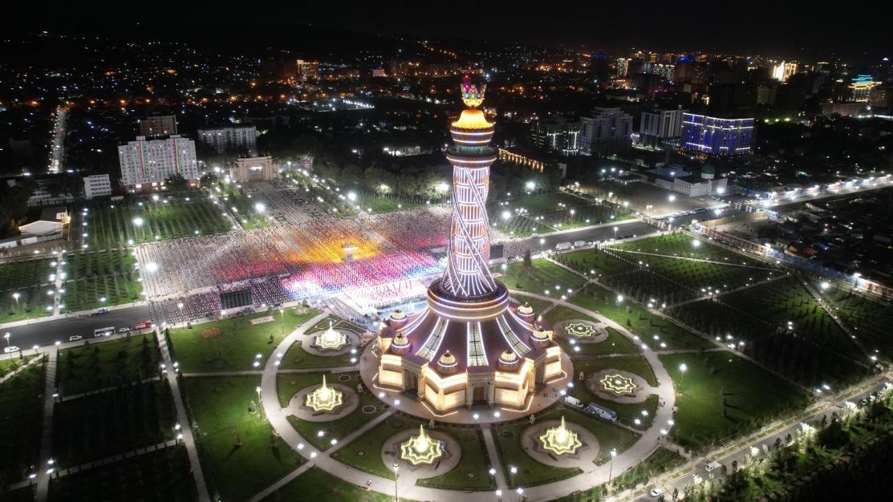 Safir Business Hotel O دوشانبي المظهر الخارجي الصورة